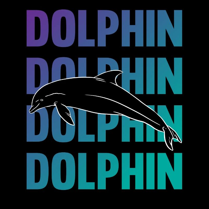Style de typographie Dolphin Contour