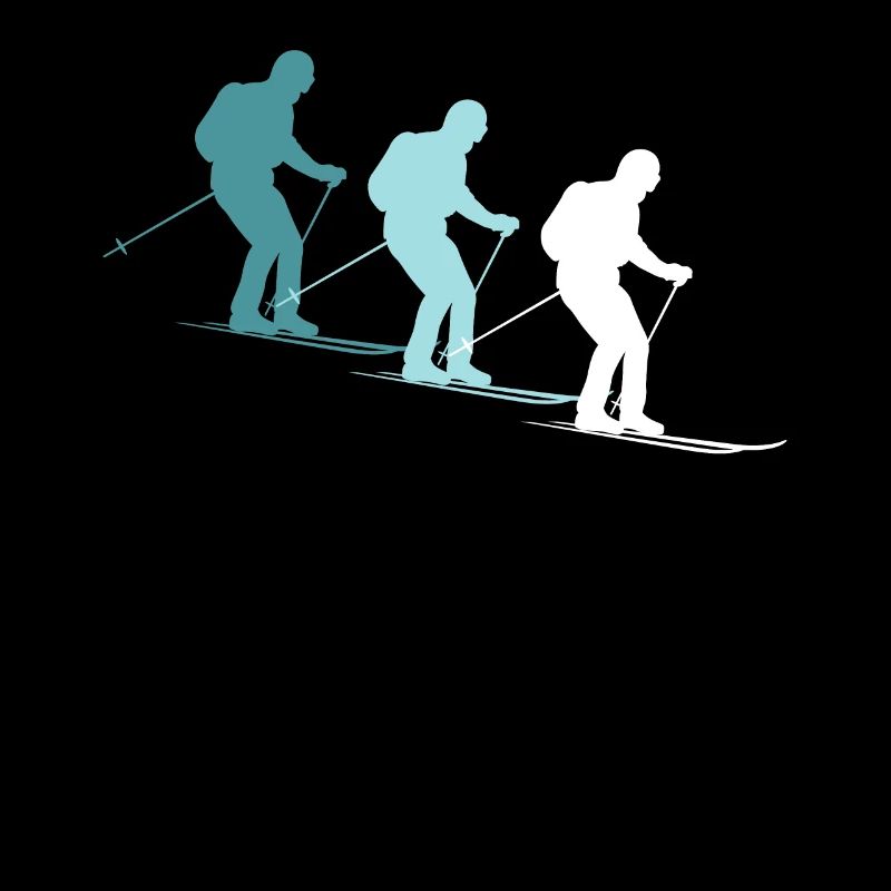 Gift for colourful ski fans