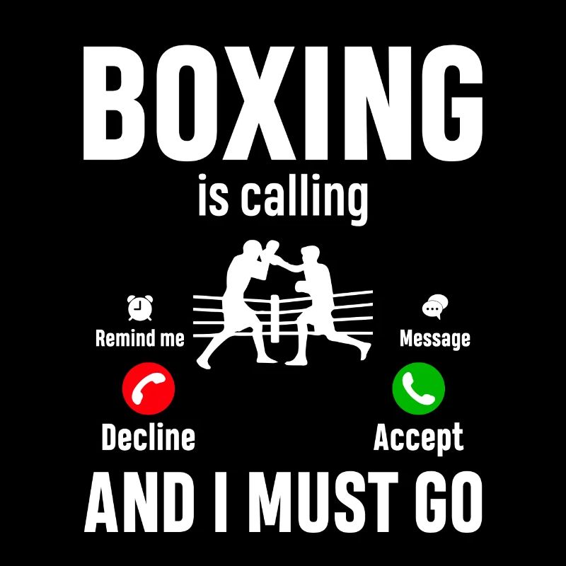 Boxen ruft und ich muss gehen