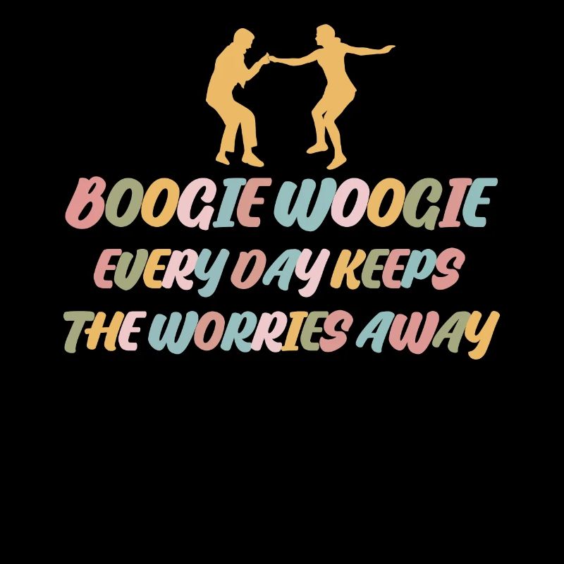 Boogie Woogie Balançoire de danse rétro