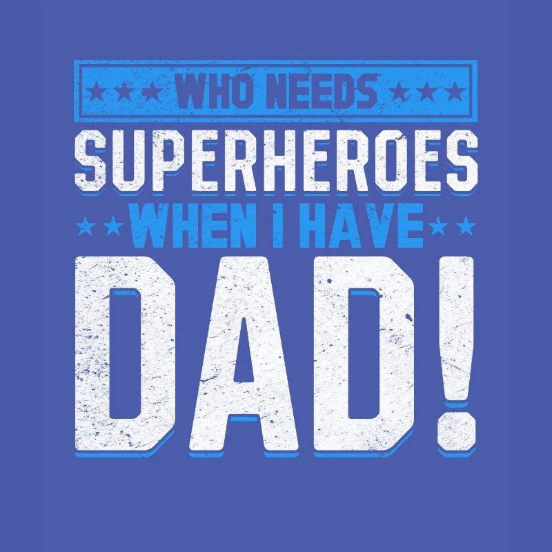 Superheld Papa Besser als jeder Comic-Held