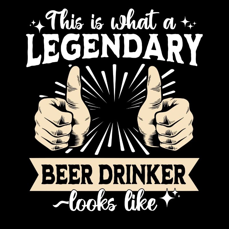 Legendärer Biertrinker