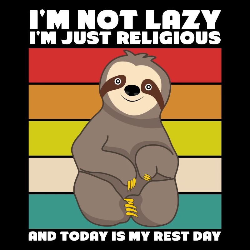 Lazy Sloth Sloths Tired Sleeping Slow