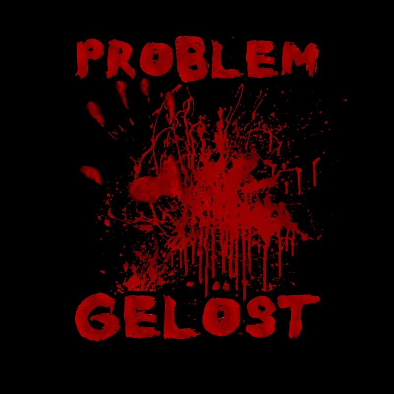 Problem solved - Funny Halloween saying