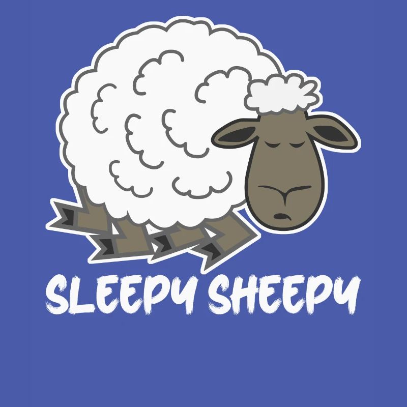 Sleeping Sheep Tired Nap Sleep