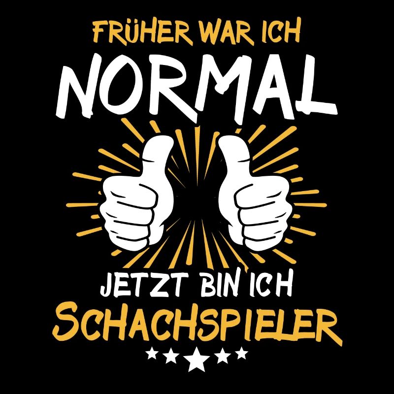 Schachspieler Spruch