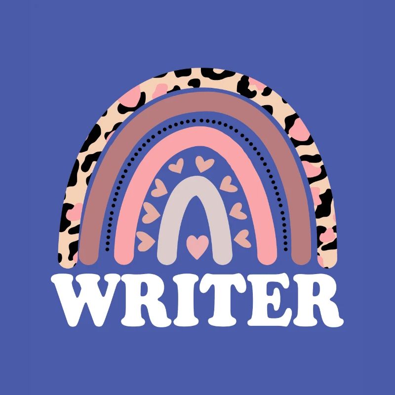 Funny Writer Filmmaking Writer Boho Rainbow