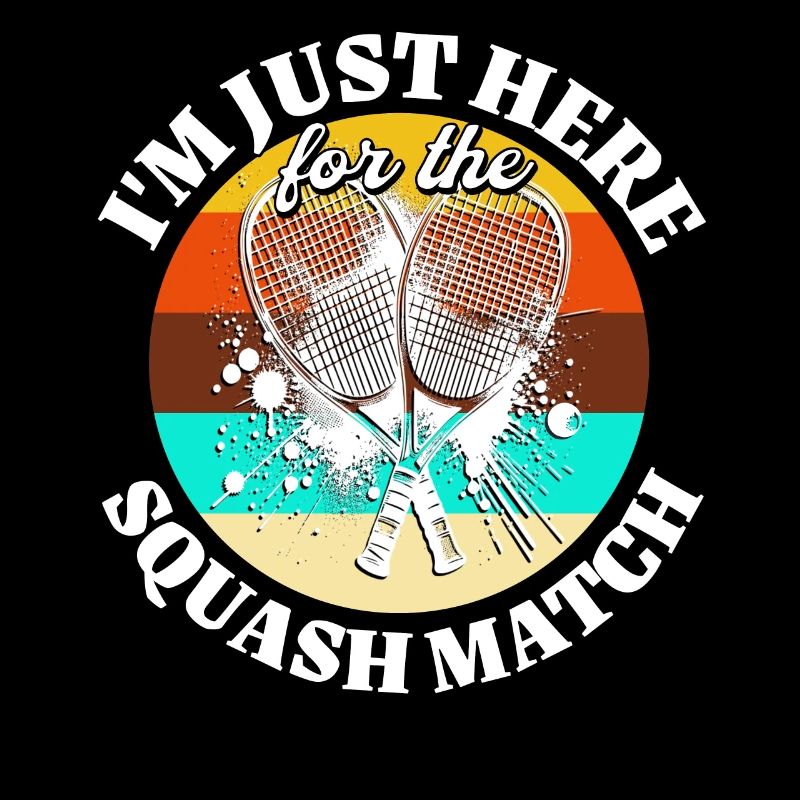 Lustiger Squash Spruch