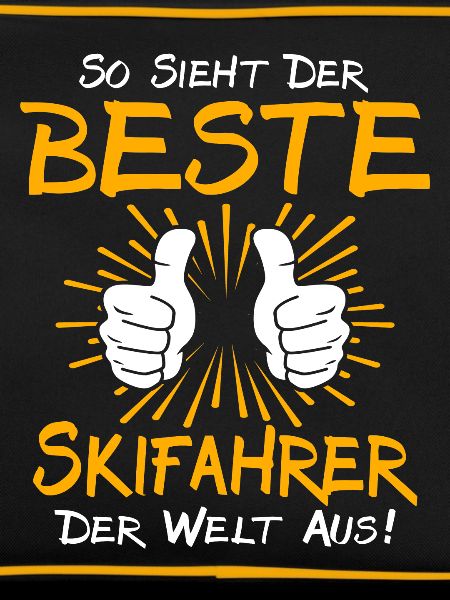 Skifahrer Geschenkidee