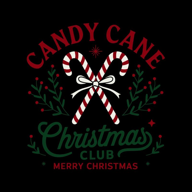Candy Cane Partner Look for Christmas