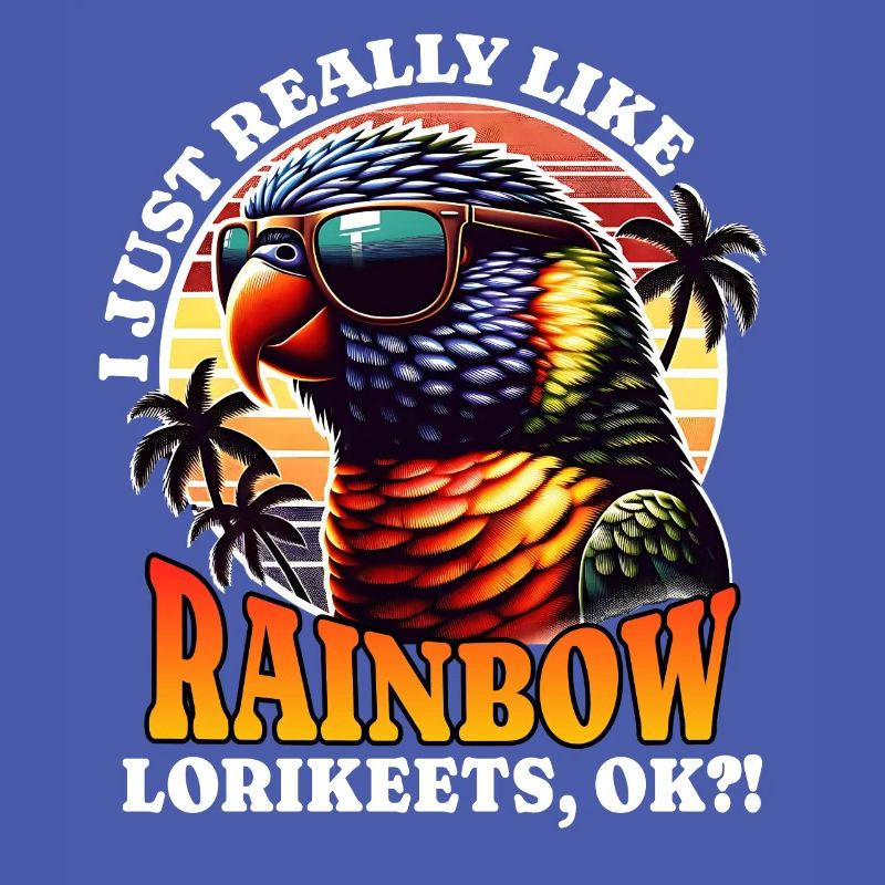 Ich Liebe Regenbogenlori Spruch