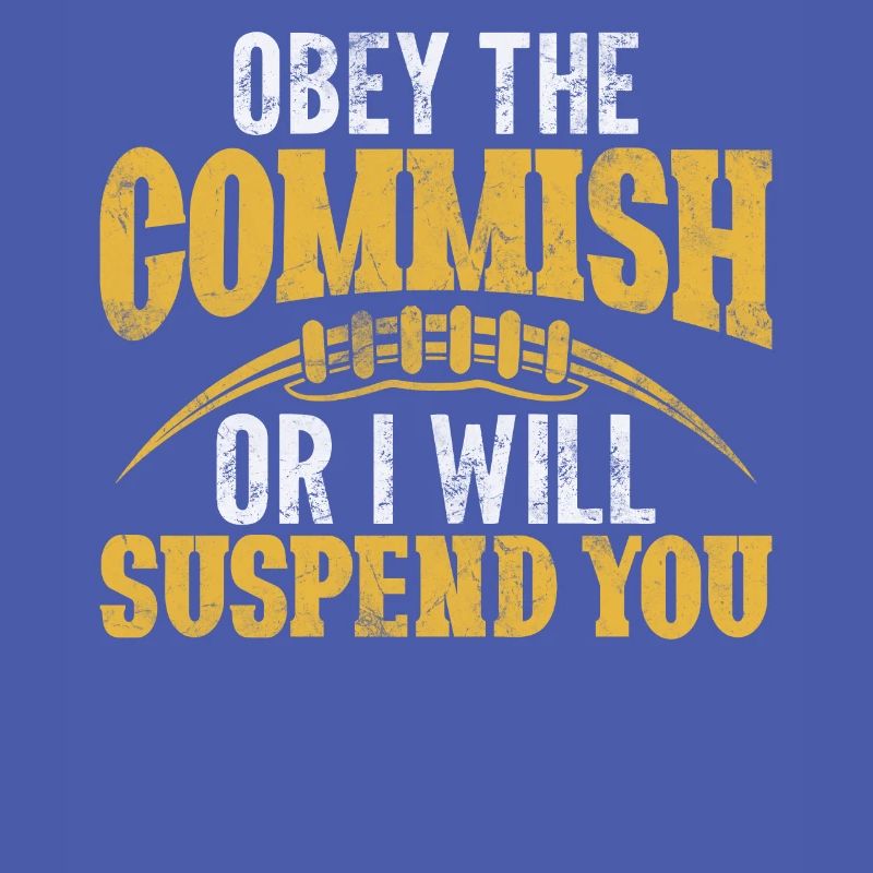 Gehorche dem Commish oder ich werde dich suspendieren FFL