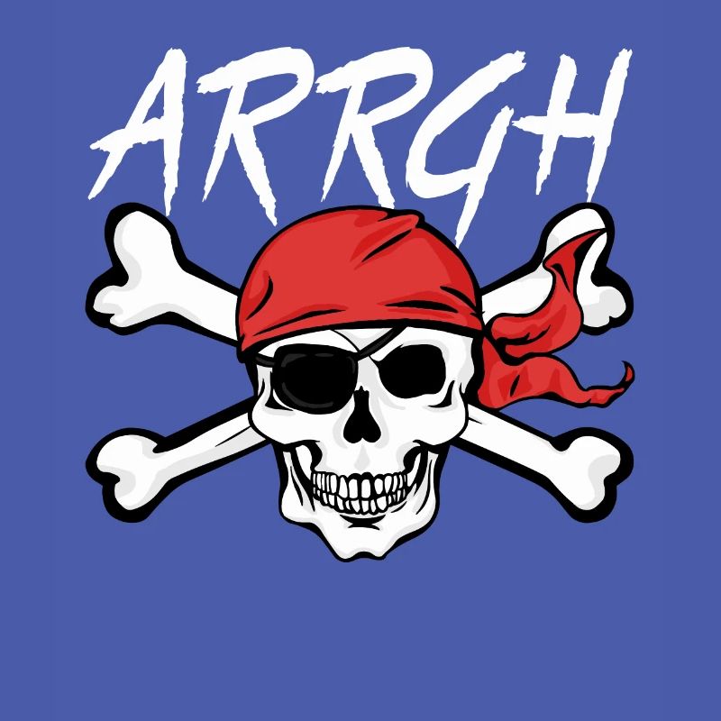 Arrgh Ship Captain Crossbone Treasure Hunter