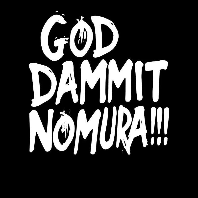 Goddammit Nomura – Bold Design