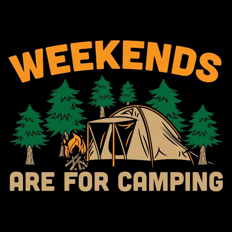 Wochenenden sind fürs Campen