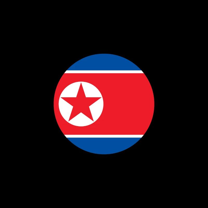 Corée du Nord Drapeau du drapeau de la Corée du Nord