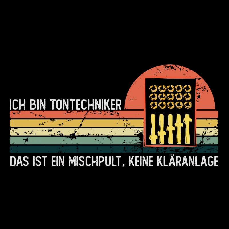 Das ist ein Mischpult, keine Kläranlage