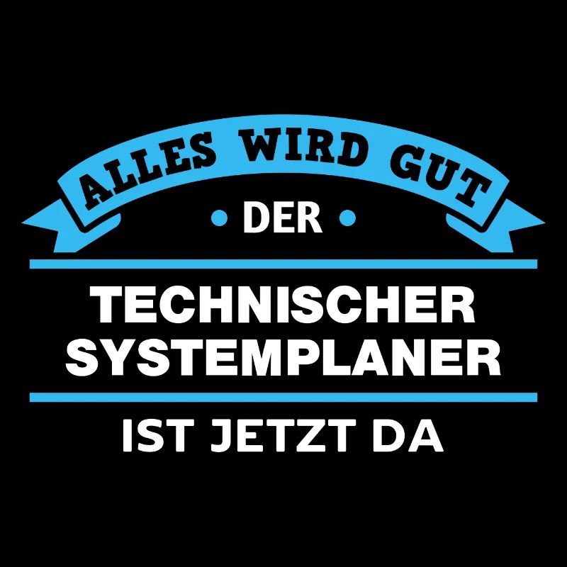 Technischer Systemplaner Design für stolze Profis