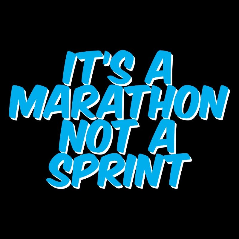 C’est un marathon, pas un sprint