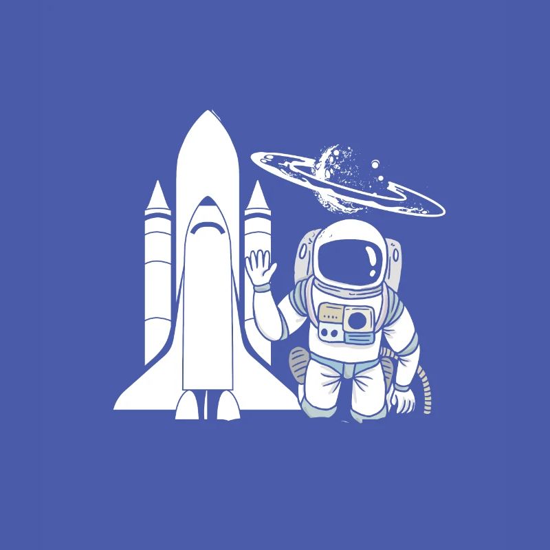 Astronaut Rocket Space Galaxy Gift