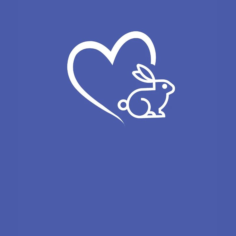 heart rabbit Easter Easter gift