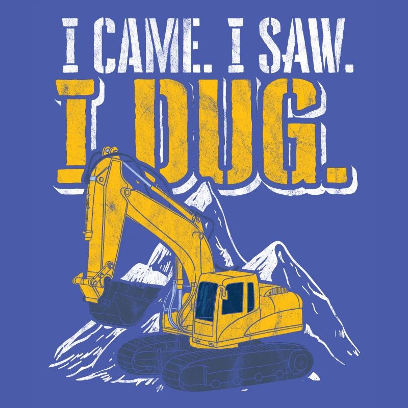 Excavator construction work road construction dredging work