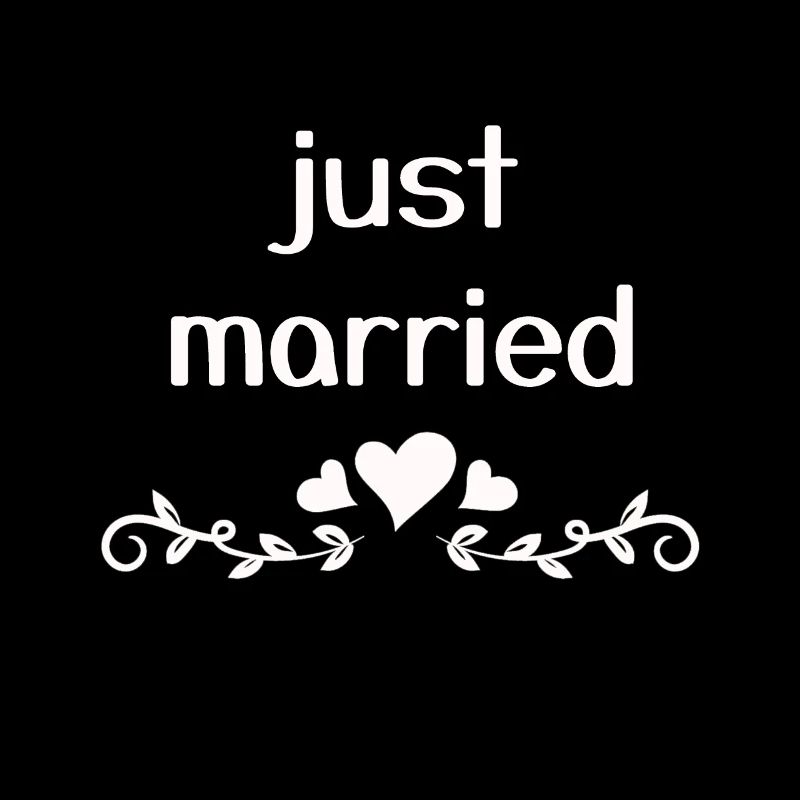 just married