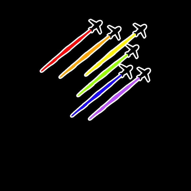 LGBT Flugzeug