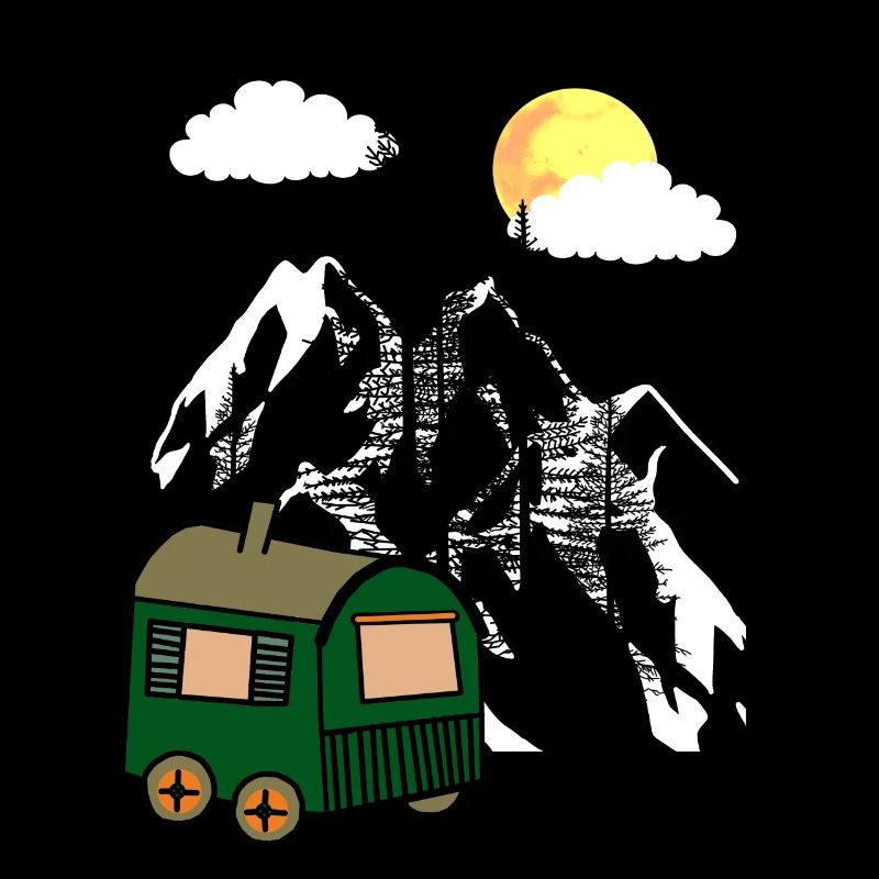 Construction trailer nature lovers eco nature exit flora