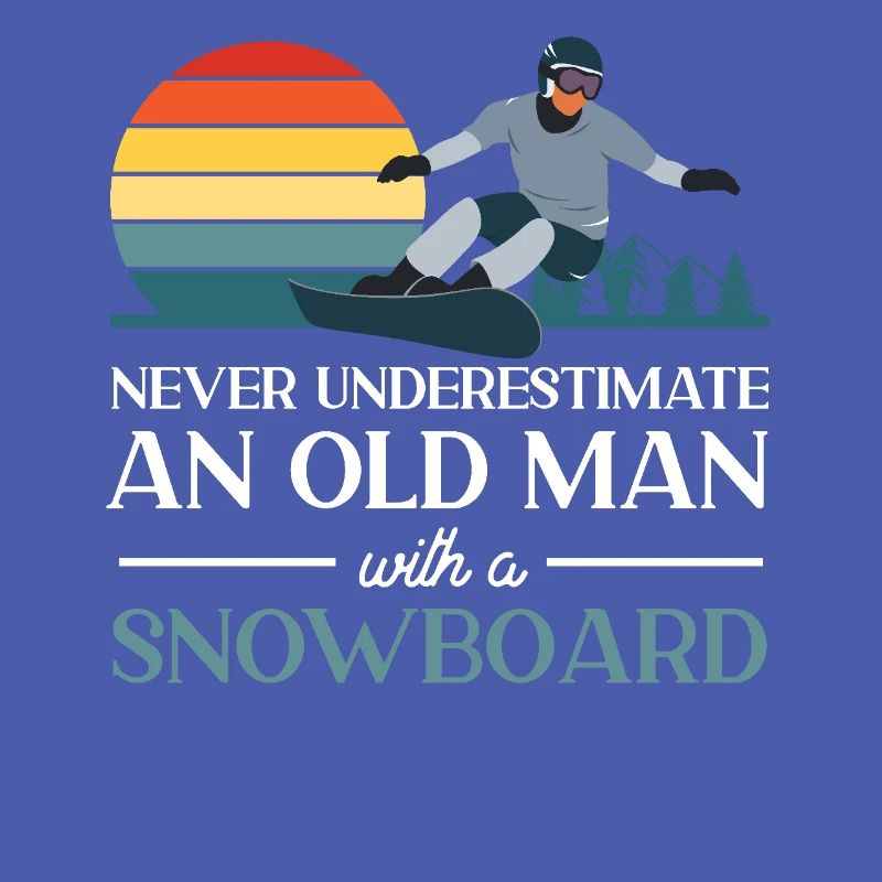 Snowboarding Snowboard Retro Never