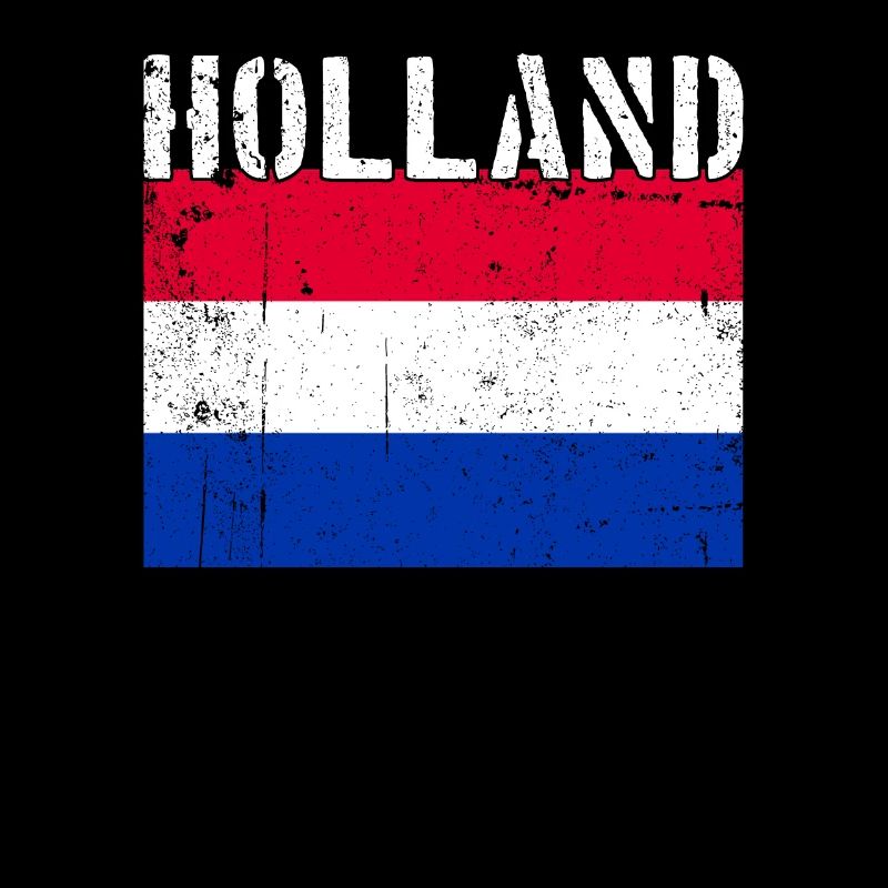 Hollande Pays-Bas Drapeau Vintage