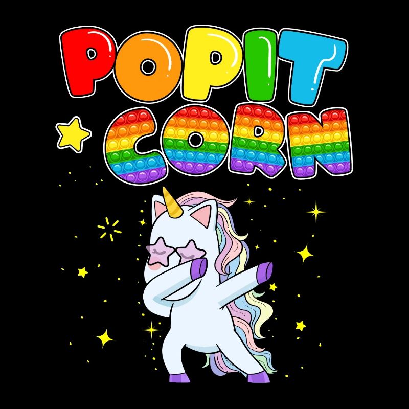 Pop It Corn Licorne douce enchanteresse