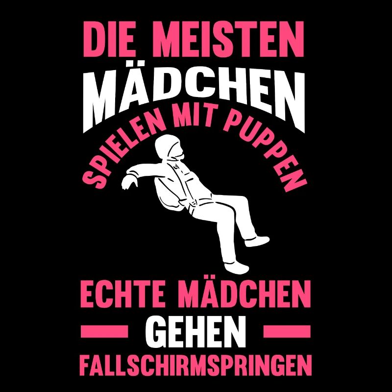 Fallschirmspringen Mädchen