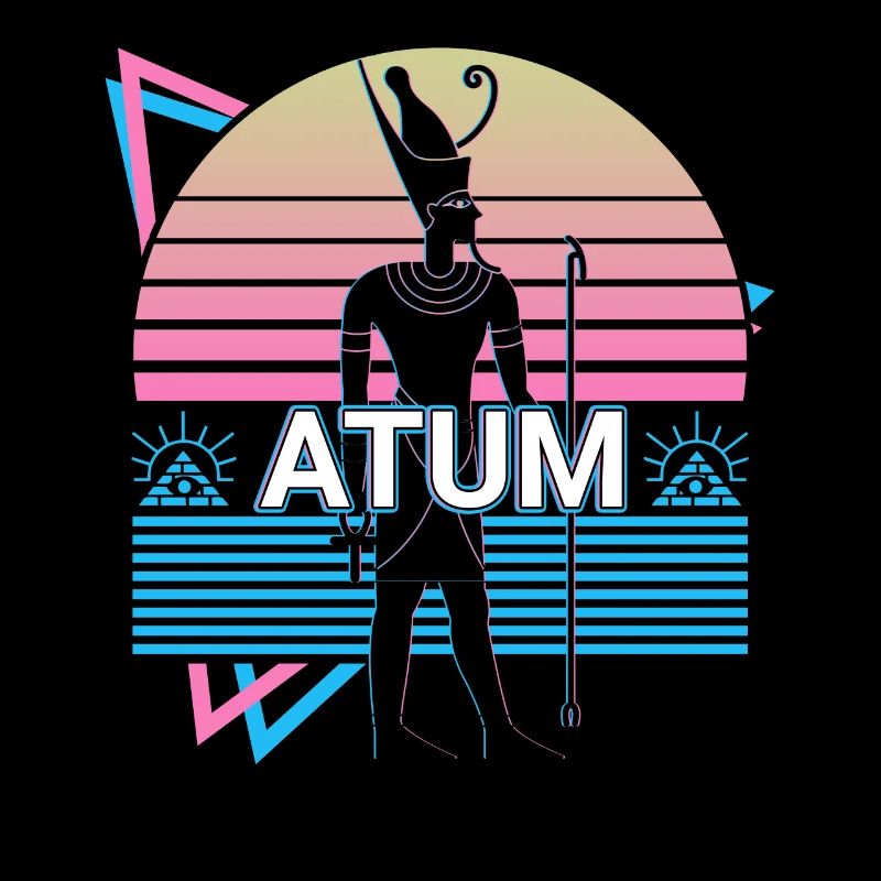 Atum Egyptian God Egypt Gift