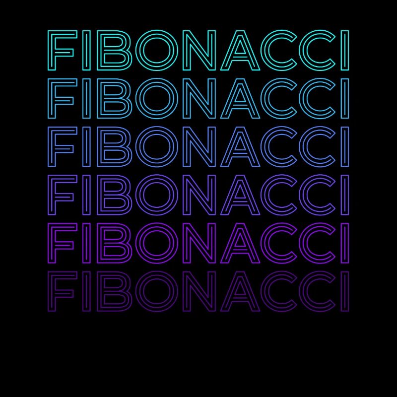 Fibonacci Spiral Fibonacci Sequence Retro