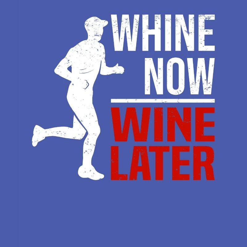 Marathon Runners Running Half Marathon Wine