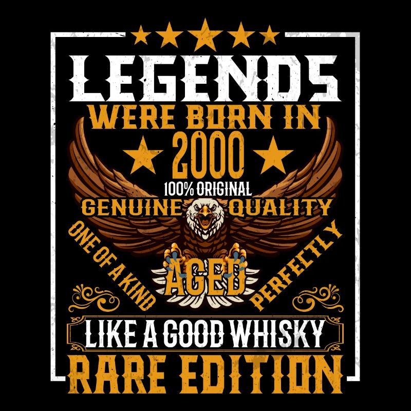 Legends Were Born in 2000, Aged Like Whisky
