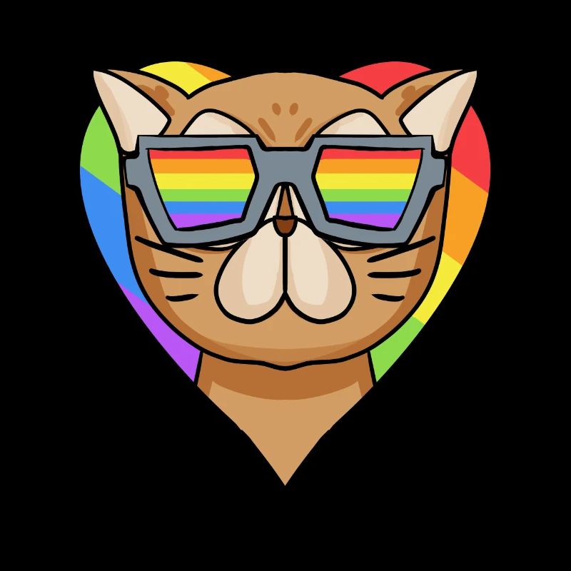 CHAT LGBT Chat Persan Arc-en-ciel