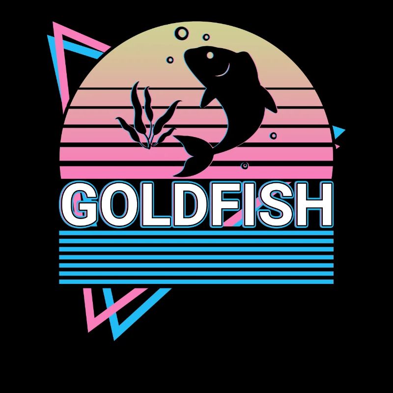 Goldfisch Retro Geschenk