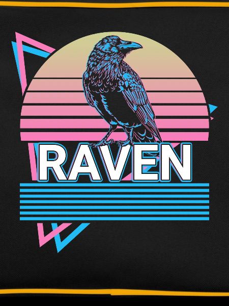 Raven Crow Retro Gift