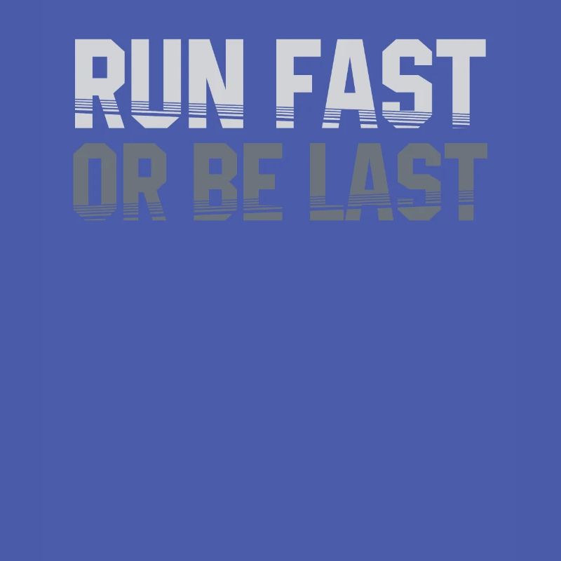 Schnell laufen oder der letzte Läufer sein