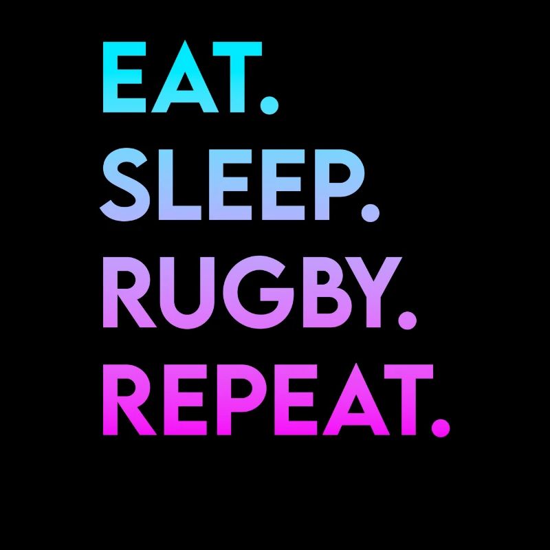 manger dormir rugby répéter