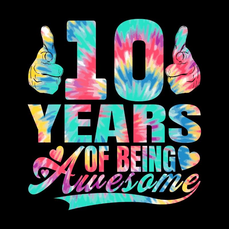 10. Geburtstag Oder Jahrestag 10 Years Of Being