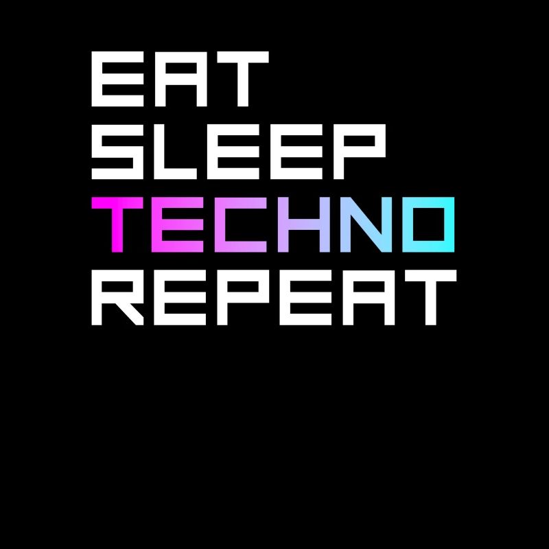 manger du sommeil techno répéter