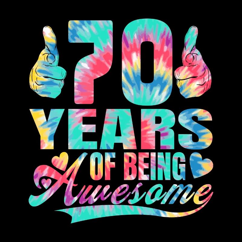 70. Geburtstag Oder Jahrestag 70 Years Of Being