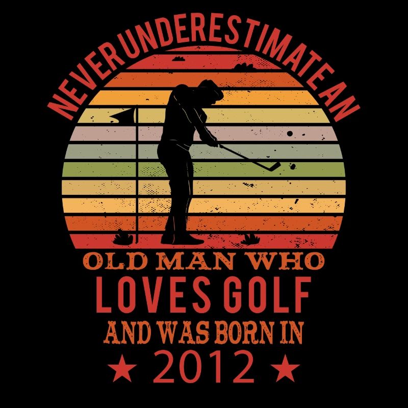 Golfer Golfer Born 2012 Birthday