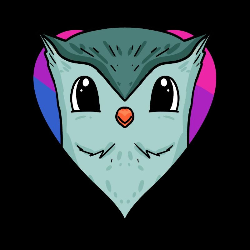 Bisexuell Eule Geschenk