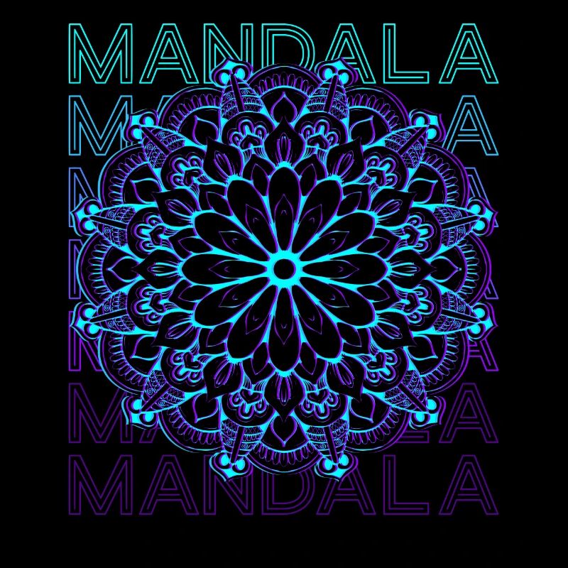 Mandala Sacred Geometry Prana Retro