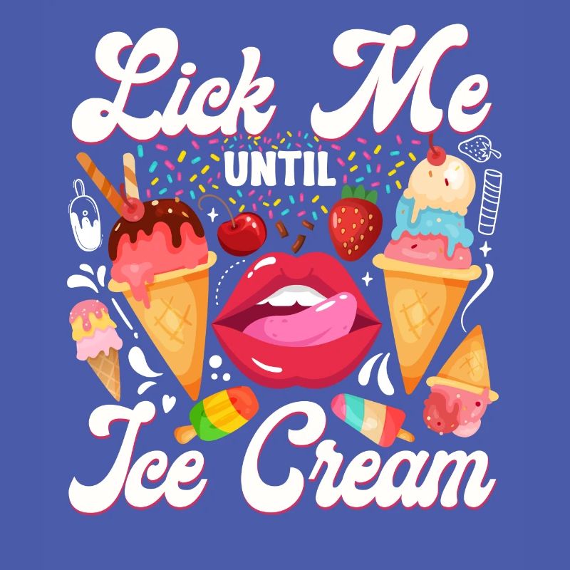Crème glacée Pun Cone Popsicle Bouche