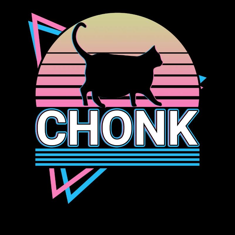 Chonk Cat Retro